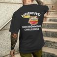 Surströmming I Survived Surströmming Challenge T-Shirt mit Rückendruck Geschenke für Ihn