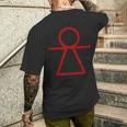 Symbole De Tanit Tinnit Déesse Punique Symbole Carthaginien T-shirt imprimé au dos Cadeaux pour lui
