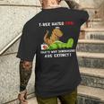 T-Rex Dinosauro Cpr Infermiere Medico Divertente Uomo Donna T-shirt da uomo con stampa posteriore Regalos para él