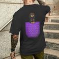 Taschino Animale Domestico Amante Dei Cani Weenie Bassotto T-shirt da uomo con stampa posteriore Regalos para él