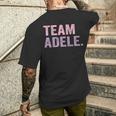 Team Adele Personalised Team Adele T-Shirt mit Rückendruck Geschenke für Ihn