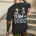 Team Dodo I Dodo Bird T-Shirt mit Rückendruck Geschenke für Ihn