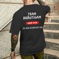 Team Groom Stag Party Boys Jga T-Shirt mit Rückendruck Geschenke für Ihn