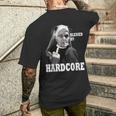 Techno Nun Hardcore Gabber T-Shirt mit Rückendruck Geschenke für Ihn