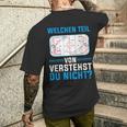 Which Teilonerstandst Du Nicht Eishockeyspieler Hockey T-Shirt mit Rückendruck Geschenke für Ihn