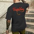 Teufel Oder Engel Teufelchen T-Shirt mit Rückendruck Geschenke für Ihn