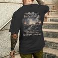 Tiger Tank Dystopian TankKing Tiger Soldiers T-Shirt mit Rückendruck Geschenke für Ihn