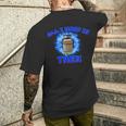 Tutto Ciò Di Cui Ho Bisogno È Tren Palestra Trenbolone T-shirt da uomo con stampa posteriore Regalos para él