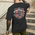 Universitario De Deportes Del Perù Garra Crema T-shirt da uomo con stampa posteriore Regalos para él