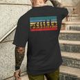 Uomo Barbecue Grill Barbeque Grembiule Bbq Men T-shirt da uomo con stampa posteriore Regalos para él