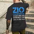 Uomo Camper Regalo Divertente Zio Camperista Figo T-shirt da uomo con stampa posteriore Regalos para él