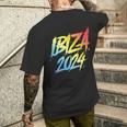 Vacaciones En Equipo En Ibiza 2024 Colorido Camiseta Hombre Estampado Espalda Regalos para él