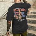 Vintage Geller Friends Champ Friendsgiving Men's T-shirt Back Print Gifts for Him