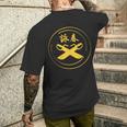 Wing Chun Knife S T-Shirt mit Rückendruck Geschenke für Ihn