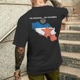 Yugoslavija Flag Balkan Sfrj Yugoslavia T-Shirt mit Rückendruck Geschenke für Ihn