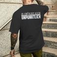 Zu Früh Ist Auch Unpzeitlich T-Shirt mit Rückendruck Geschenke für Ihn