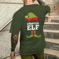 Biggest Elf Christmas Elf Christmas T-Shirt mit Rückendruck Geschenke für Ihn