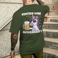 Reindeer War Ausverkauft Christmas Unicorn T-Shirt mit Rückendruck Geschenke für Ihn