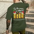 Tis The Season For Tamales Mexican Christmas Santa Hat Men's T-shirt Back Print Gifts for Him