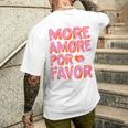 More Amore Por Favor X Mehr Liebe Selbstliebe Selflove T-Shirt mit Rückendruck Geschenke für Ihn