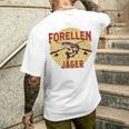 Angler Fischer Slogan Boys Fishing Angel Green T-Shirt mit Rückendruck Geschenke für Ihn