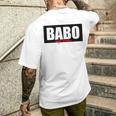 Babo Nije Svako Bosnia T-Shirt mit Rückendruck Geschenke für Ihn