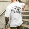 Bald Tante Werdende Tante Future Tante Tante 2025 T-Shirt mit Rückendruck Geschenke für Ihn