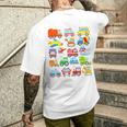 Bambino 18Eicoli Bimbi Camion Aereo Nave Fattoria Cantiere Bambini T-shirt da uomo con stampa posteriore Regalos para él