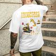 Bambino Escavatore Da Costruzione Per 4 ° Compleanno Sono Un Ragazzo Di 4 Anni T-shirt da uomo con stampa posteriore Regalos para él