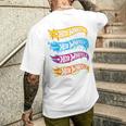 Bambino Hot Wheels Ufficiale Con Logoari Colori T-shirt da uomo con stampa posteriore Regalos para él