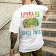 Bambino Level 9 Unlocked Compleanno 9 Anni Regalo 9 Anni Maschio T-shirt da uomo con stampa posteriore Regalos para él