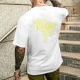 Brazil Map Football Copacabana Brazilian T-Shirt mit Rückendruck Geschenke für Ihn