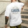 Canada Retro Styleintage Canada T-Shirt mit Rückendruck Geschenke für Ihn