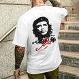 Che Guevara Cuba Rebel Signature Guerilla Icon Revolution T-Shirt mit Rückendruck Geschenke für Ihn