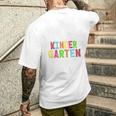 Children's Attention Kindergarten Ich Komme Kindergarten Child T-Shirt mit Rückendruck Geschenke für Ihn