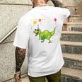 Children's Geburtstags 5 Jahre Junge Dinosaurier Dino Ich Bin 5 T-Shirt mit Rückendruck Geschenke für Ihn