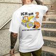 Children's Children's Ich Bin Schon 2 T-Shirt mit Rückendruck Geschenke für Ihn