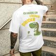 Children's Ich Werde Ein Großer Bruder Dinosaur German T-Shirt mit Rückendruck Geschenke für Ihn