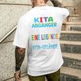 Children's Kita Abgänger 2024 Eine Legendeerlässt Das Kita Gelände T-Shirt mit Rückendruck Geschenke für Ihn