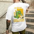 Children's T-Rex Trex Ich Bin Ein Große Und Stolzer Bruder T-Shirt mit Rückendruck Geschenke für Ihn