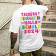 Children's Tschüss Kindergarten Hello School 2024 1St Class T-Shirt mit Rückendruck Geschenke für Ihn