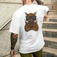Cinghiale T-shirt da uomo con stampa posteriore Regalos para él