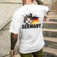 Deutschland Trikot 2026 Deutschland Flagge Germany T-Shirt mit Rückendruck Geschenke für Ihn