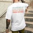 An Die Person Hinter Mir Liebe Person Hinter Mir T-Shirt mit Rückendruck Geschenke für Ihn