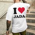 Donna Amo Jada Con Collo A T-shirt da uomo con stampa posteriore Regalos para él