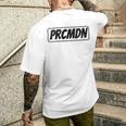 Donna Prc Mdn Line Con Collo A T-shirt da uomo con stampa posteriore Regalos para él
