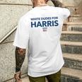 Dudes For Harris 2024 T-Shirt mit Rückendruck Geschenke für Ihn