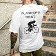 Flandern Best Cycling T-Shirt mit Rückendruck Geschenke für Ihn