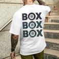 Formula 1 Box F1 Radio Call Box Radio Chiamata Al Pit Stop T-shirt da uomo con stampa posteriore Regalos para él