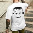Frankenstein Monster Halloween Costume Men's T-shirt Back Print Gifts for Him